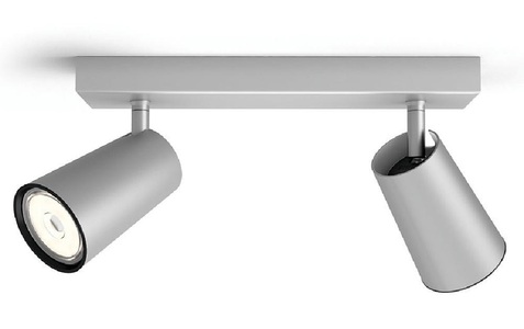 Philips, Philips Deckenspot, Philips Deckenspot »Paisley, 2 x GU1«, 2 flammig, Leuchtmittel GU10 LED wechselbar