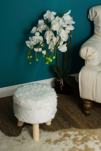 HOME AFFAIRE, Home affaire Sitzhocker, my Flair Sitzhocker, natur H 33 durchm. 32