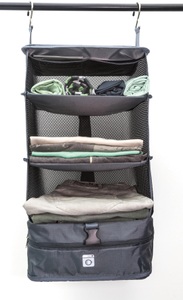Think@home, Think@home Hängeregal »Travel Closet small«, integriertes Wäschefach, Think@home Hängeregal »Travel Closet small«, integriertes Wäschefach
