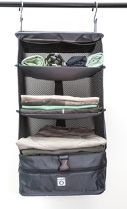 Think@home, Think@home Hängeregal »Travel Closet small«, integriertes Wäschefach, Think@home Hängeregal »Travel Closet small«, integriertes Wäschefach