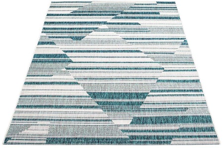 Carpet City, Carpet City Teppich »Outdoor 660«, rechteckig, 5 mm Höhe, In- und Outdoor geeignet, Wohnzimmer, Carpet City Teppich »Outdoor 660«, rechteckig, 5 mm Höhe, In/- Outdoor geeignet, Abstrakt, Wohnzimmer, Balkon, Terrasse