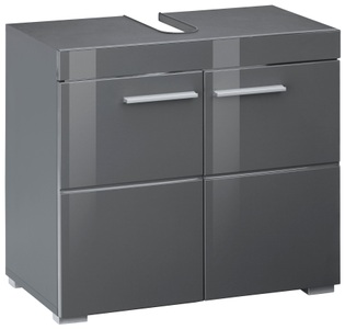 Trendteam, INOSIGN Waschbeckenunterschrank »Avena«, Höhe 56 cm, Badezimmerschrank mit 2 Türen und Aussparung, INOSIGN Waschbeckenunterschrank »Avena«, Waschtisch mit 2 Türen - Aussparung 26/8 cm - (B/T/H) 60/34/56 cm