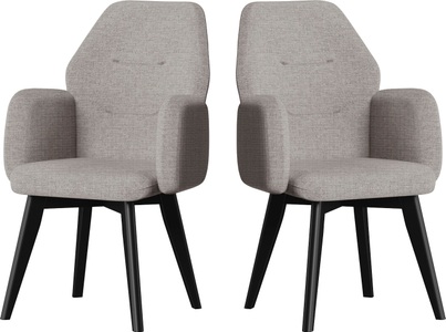 PREMIUM COLLECTION BY HOME AFFAIRE, Premium collection by Home affaire Armlehnstuhl »Madison«, 1 St., Strukturstoff-Struktur 2, Mit verschiedenen Gestellen erhältlich, 