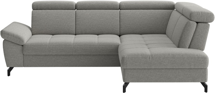 Sit & More, sit&more Ecksofa "Vanity" Inkl.Sitz-,Kopf-und Armteilverstellung