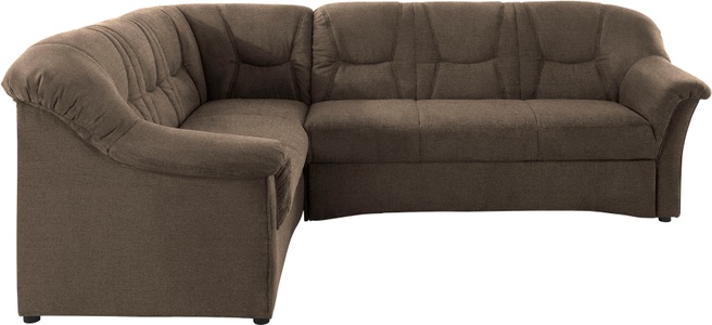 DOMO collection Ecksofa »Sarafina«, wahlweise mit Bettfunktion, optional mit Federkern