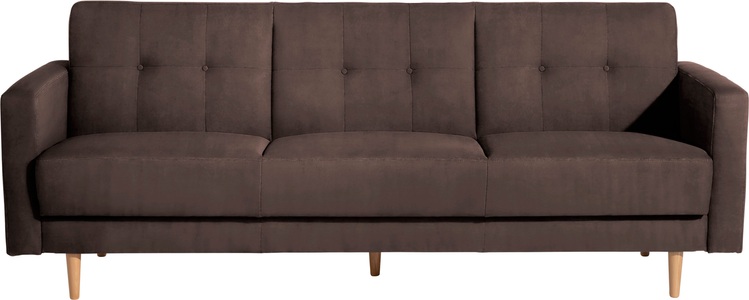 MAX WINZER, Max Winzer® 3-Sitzer »Jesper«, Schlafsofa mit Knopfheftung im Rücken, inklusive Bettkasten, Max Winzer® 3-Sitzer »Jesper Kippcouch mit komfortablem Federkern, klassisch und modern«, Schlafsofa mit Knopfheftung im Rücken, inklusive Bettkasten