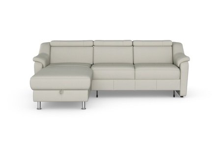 sit&more Ecksofa »Freetown«, inklusive Kopfteilverstellung und komfortablem Federkern, wahlweise mit Bettfunktion und Bettkasten