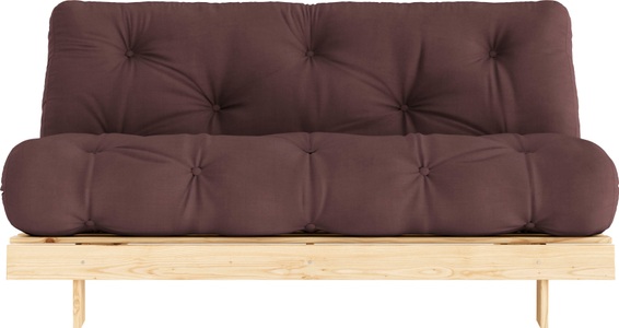 Karup Design, Karup Design Schlafsofa »Roots 160«, (2 St.), Mit Holzstruktur, inkl. Futonmatratze, Liegefläche 160x200 cm, Karup Design Schlafsofa »Roots 160 Schlafsofa, Gästebett, Sofa mit Futonmatratze«, (2 St.), Inkl. Futonmatratze, Liegefläche 160x200 cm, FSC® zertifizierte Kiefer