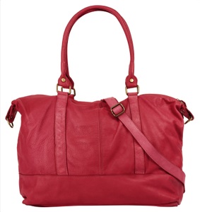SAMANTHA LOOK, Samantha Look Reisetasche, echt Leder, Made in Italy, Samantha Look Reisetasche, echt Leder, Made in Italy