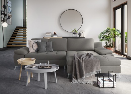 sit&more Ecksofa, mit Mega-Recamiere, wahlweise mit Bettfunktion und Bettkasten