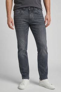 camel active, camel active Slim-fit-Jeans mit Leder-Badge