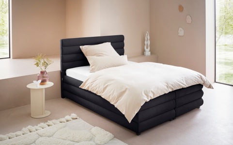 LeGer Home by Lena Gercke, LeGer Home by Lena Gercke Polsterbett »Maylis«, wahlweise mit und ohne Matratze und Lattenrost, incl. Bettkasten, 3 Matratzenarten bis zu 3 Härtegrade, auch in 200cm Breite, LeGer Home by Lena Gercke Polsterbett »Maylis«, wahlweise mit und ohne Matratze und Lattenrost, auch in 200cm Breite