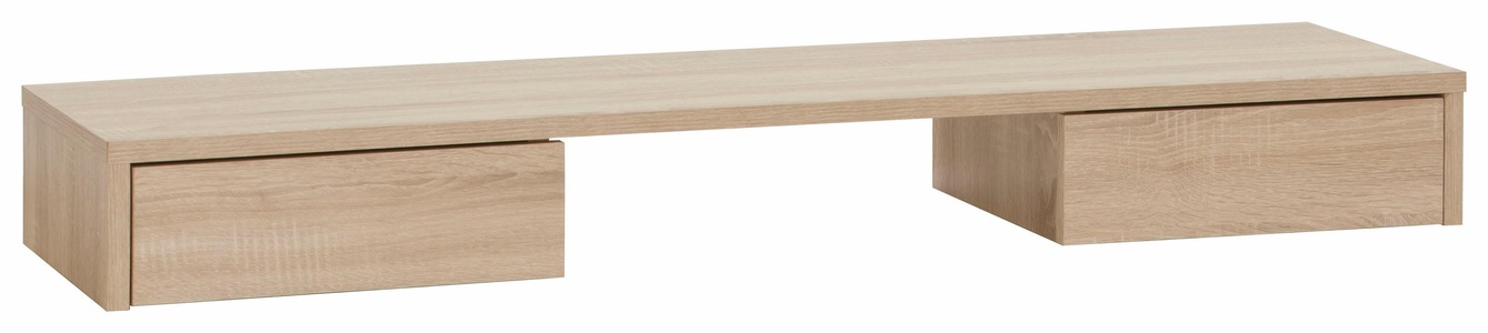 Mömax modern living, Schreibtischaufsatz Eichefarben, Mäusbacher Tischaufsatz »Mio«