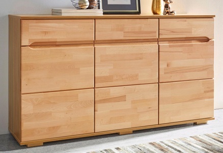 Woltra, Woltra Sideboard »Vetro«, Breite 150 cm, 