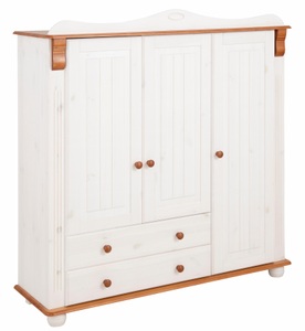 HOME AFFAIRE, Home affaire Mehrzweckschrank »Adele«, aus massiver Kiefer, 