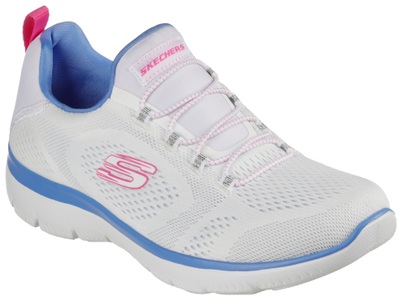 Skechers, Skechers Slip-On Sneaker »SUMMITS PERFECT VIEWS«, für Maschinenwäsche geeignet, Skechers Summit Schlupfschuh für Damen weiss