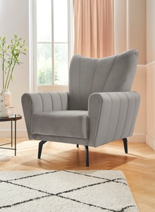 LEONIQUE, Leonique Sessel »Chiara«, mit feiner Steppung in vielen Bezugsqualitäten und Farben, 