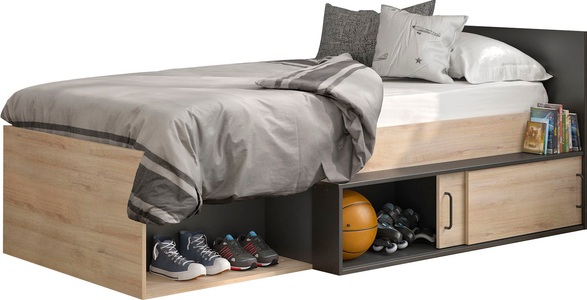 Gami, Gami Einzelbett »ERQUY«, Gami Jugendbett »ERQUY«, Einzelbett