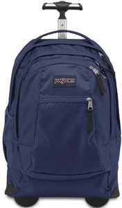 Jansport, Jansport Freizeitrucksack »Driver 8, Navy«, mit Trolleyfunktion und 2 Inline-Rollen, Driver 8 Navy