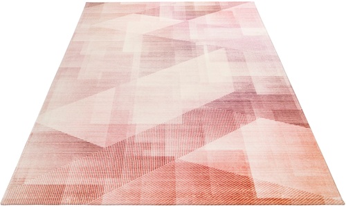 Obsession, Obsession Teppich »My Delta 316«, rechteckig, 10 mm Höhe, Kurzflor, modernes Design, Soft Garn, ideal im Wohnzimmer & Schlafzimmer, 