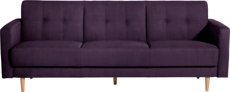 MAX WINZER, Max Winzer® 3-Sitzer »Jesper«, Schlafsofa mit Knopfheftung im Rücken, inklusive Bettkasten, Max Winzer® 3-Sitzer »Jesper Kippcouch mit komfortablem Federkern, klassisch und modern«, Schlafsofa mit Knopfheftung im Rücken, inklusive Bettkasten