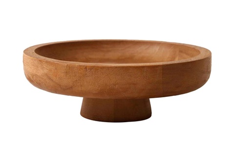 I am Creative, I AM CREATIVE Holztablett Tablett, Esmée Dekoschale »aus Holz, Braun«, (1 St.)