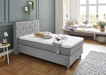 Westfalia Schlafkomfort, Westfalia Schlafkomfort Boxspringbett, mit Topper, Westfalia Schlafkomfort Boxspringbett, mit Topper