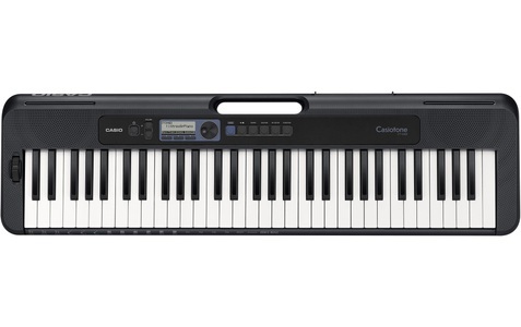 Casio, Casio Casiotone CT-S300C7 Keyboard Schwarz, CASIO Home-Keyboard