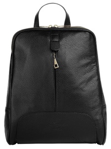 SAMANTHA LOOK, Samantha Look Cityrucksack, echt Leder, Made in Italy, Samantha Look Cityrucksack, echt Leder, Made in Italy