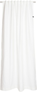 Schöner Wohnen Kollektion, SCHÖNER WOHNEN-Kollektion Vorhang »Soft«, (1 St.), mit Lederapplikation, SCHÖNER WOHNEN-Kollektion Vorhang »Soft«, (1 St.), mit Lederapplikation