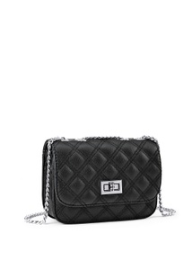 Lascana, LASCANA Umhängetasche, Handtasche im Mini-Format mit Kettenhenkel VEGAN, LASCANA Umhängetasche »Minibag«, Handtasche, Henkeltasche mit Kettenhenkel VEGAN