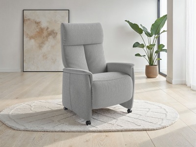 Sit & More, sit&more TV-Sessel "Cremona Comfort" wahlweise manuell oder elektrischer Funktion mit Akku