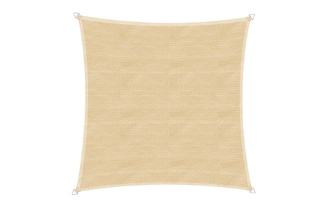 Windhager, Windhager Sonnensegel Capri - Quadrat - Champagne -, Windhager Sonnensegel »Sonnensegel Champagner 5.0m, Quadratisch«