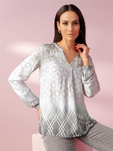 Heine, heine Druckbluse