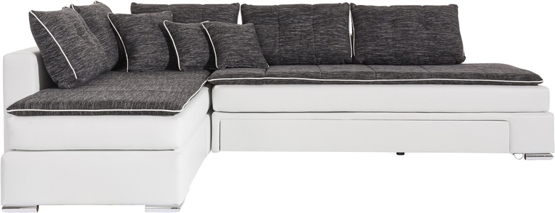INOSIGN, INOSIGN Ecksofa »Night & Day«, mit Dauer-Schlaffunktion, INOSIGN Ecksofa »Night & Day L-Form mit Dauer-Schlaffunktion ohne Armlehnen«, mit Boxspring-Bettfunktion 180x200 cm und Bettkasten, Dauerschläfer!