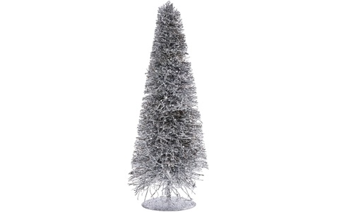 Lene Bjerre, Lene Bjerre Künstlicher Weihnachtsbaum »Alivia«, Lene Bjerre Deko Weihnachtsbaum Alivia 40 cm, Silber Figur