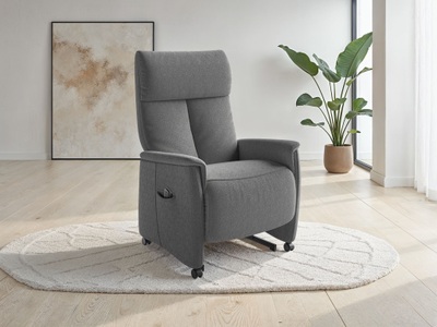 Sit & More, sit&more TV-Sessel "Cremona Comfort" wahlweise manuell oder elektrischer Funktion mit Akku