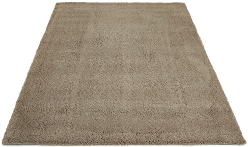 Home affaire Teppich »Santos«, rechteckig, Uni-Farben, sehr weicher Flor, fusswarm