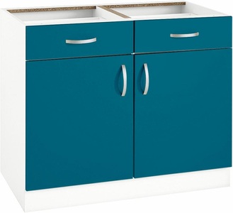wiho Küchen, wiho Küchen Unterschrank »Flexi«, Breite 100 cm, wiho Küchen Unterschrank »Flexi«, Breite 100 cm