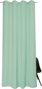 Tom Tailor, TOM TAILOR Vorhang »Dove Signature«, mit aufgesticktem Markenlogo, TOM TAILOR HOME Vorhang »Dove Signature«, (1 St.), mit aufgesticktem Markenlogo