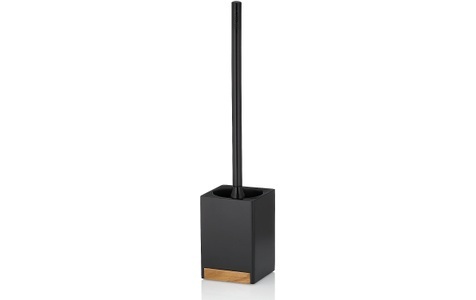 Kela, kela WC-Garnitur »Cube Schwarz«, kela WC-Garnitur »Cube Schwarz«, aus Kunststoff