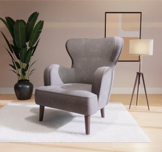 Home affaire Sessel »SICILIA B/T/H: 68/64/88 cm«, moderner Ohrensessel