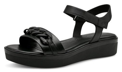 TAMARIS, Tamaris Sandale, mit modischer Zierkette, 