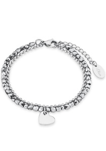S.Oliver, s.Oliver Armband »Herz, 2018344«, s.Oliver Armband »Herz, 2018344«, mit Glasstein