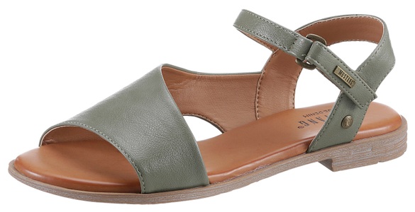 MUSTANG SHOES, Mustang Shoes Riemchensandale, in trendiger, asymmetrischer Optik, 