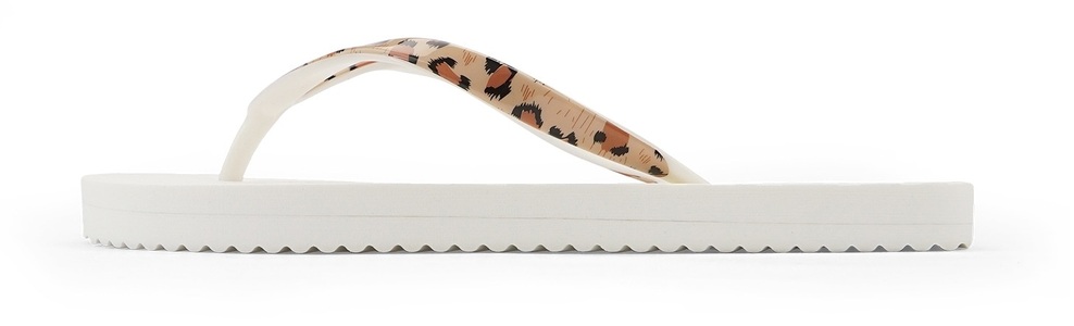 Flip Flop, Flip Flop Zehentrenner »easy*leo«, mit Leo-Print, 
