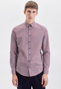 Seidensticker, seidensticker Businesshemd »Slim«, Slim Langarm Button-Down-Kragen Karo, seidensticker Businesshemd »Slim«, Slim Langarm Button-Down-Kragen Karo