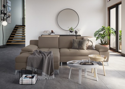 sit&more Ecksofa, mit Recamiere, wahlweise mit Bettfunktion und Bettkasten
