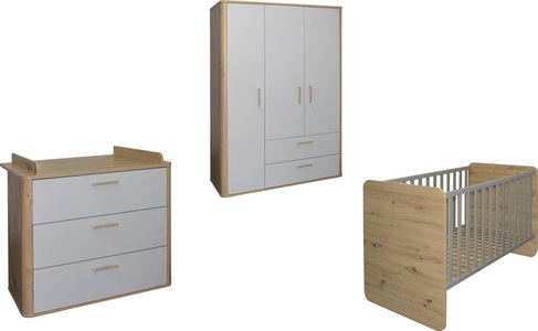 Mäusbacher Babymöbel-Set, (Wiko/Bett/Kleiderschrank)