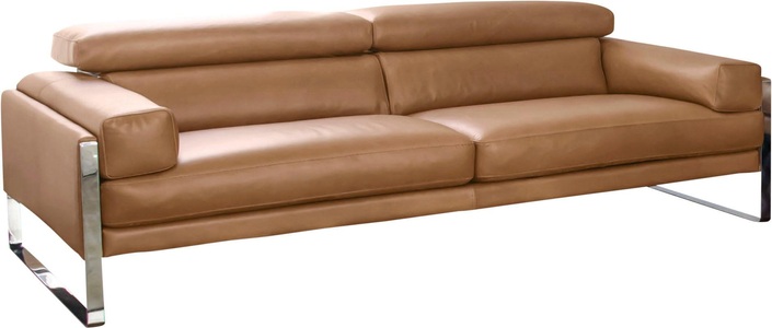 CALIA ITALIA, CALIA ITALIA 2-Sitzer »Romeo«, CALIA ITALIA 2-Sitzer »Romeo, Designsofa der Extraklasse mit tollem Sitzkomfort«, edle Design Kufenfüsse und edlem Lederbezug